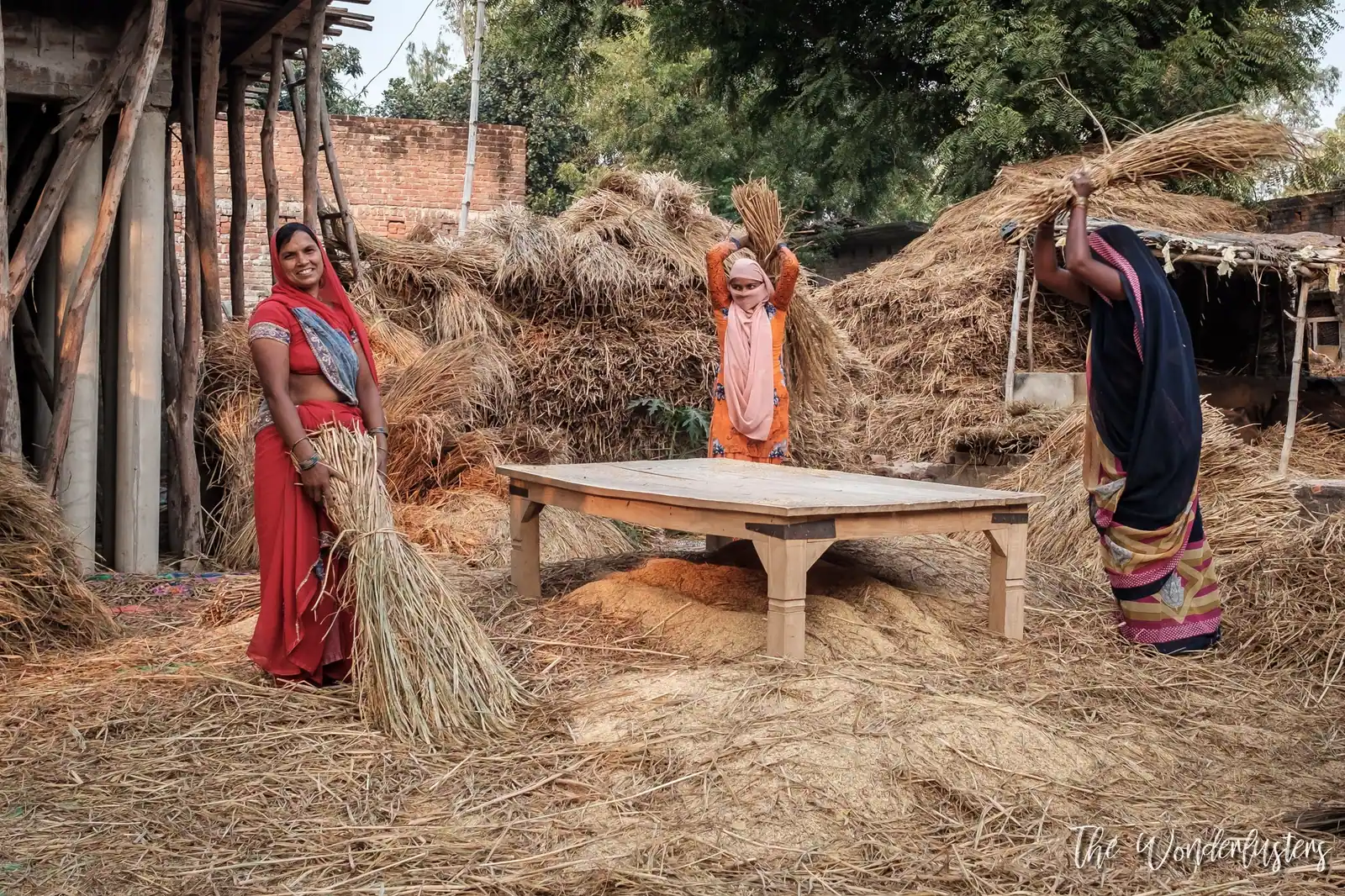 Faces of people we met in India