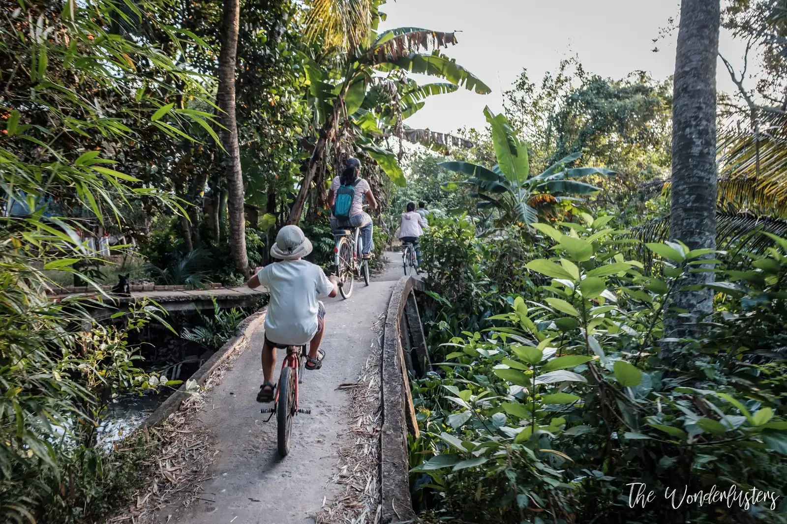Bike Riding in the Mekong Delta