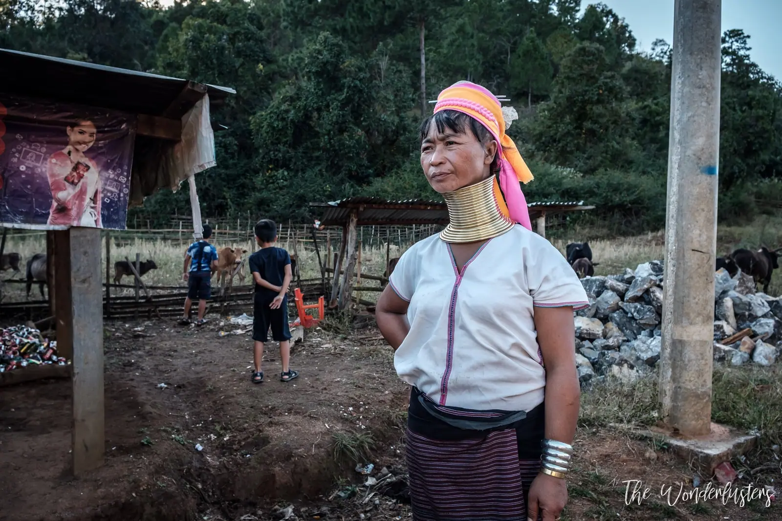 Kayan community of Pan Pet near Loikaw, Myanmar