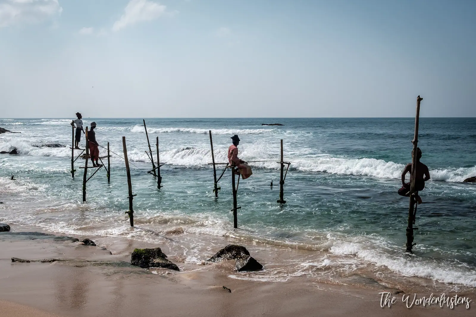 Sri Lanka Stilt Fishermen