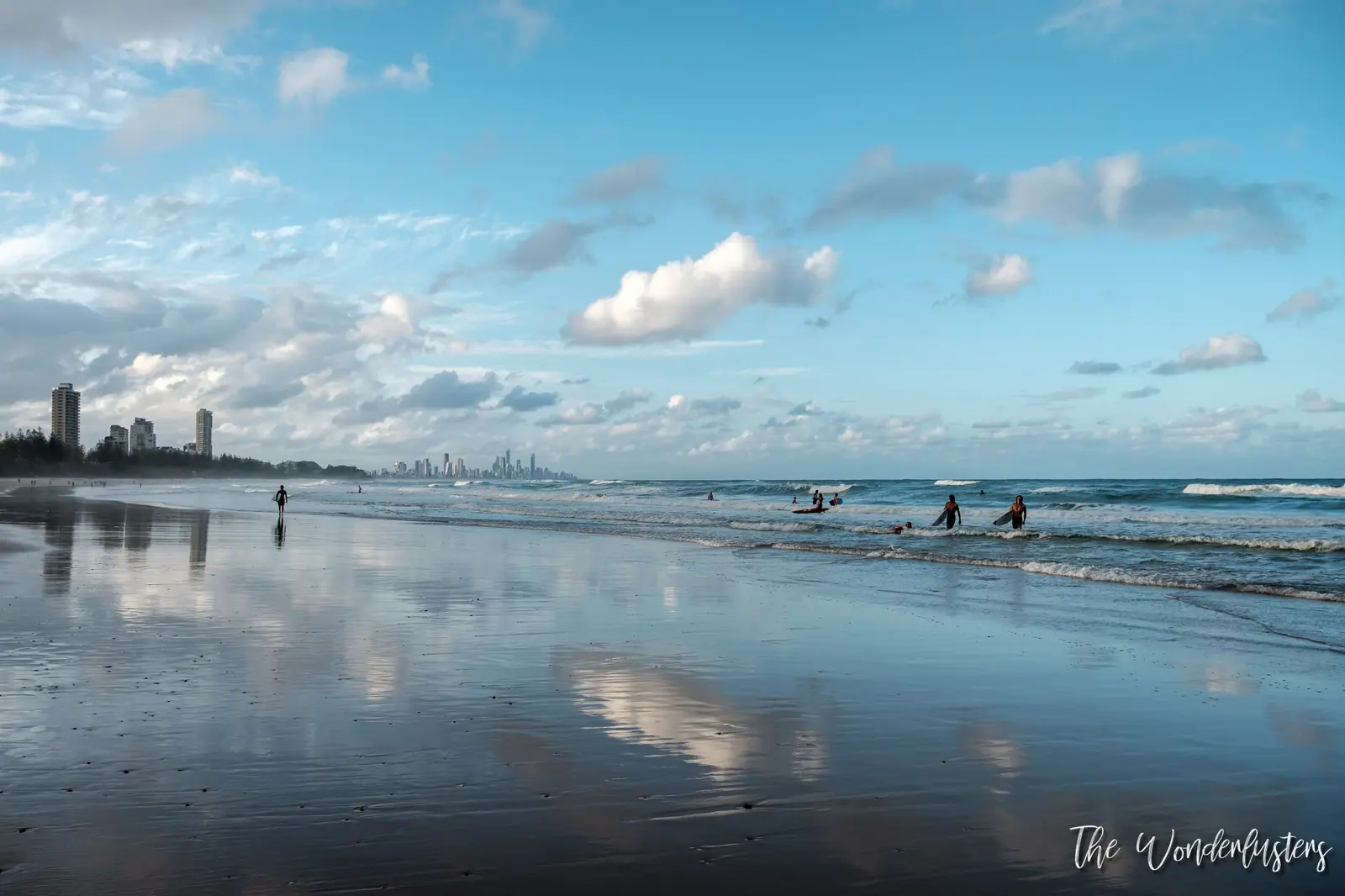 Gold Coast skyline seen from Burleigh Head