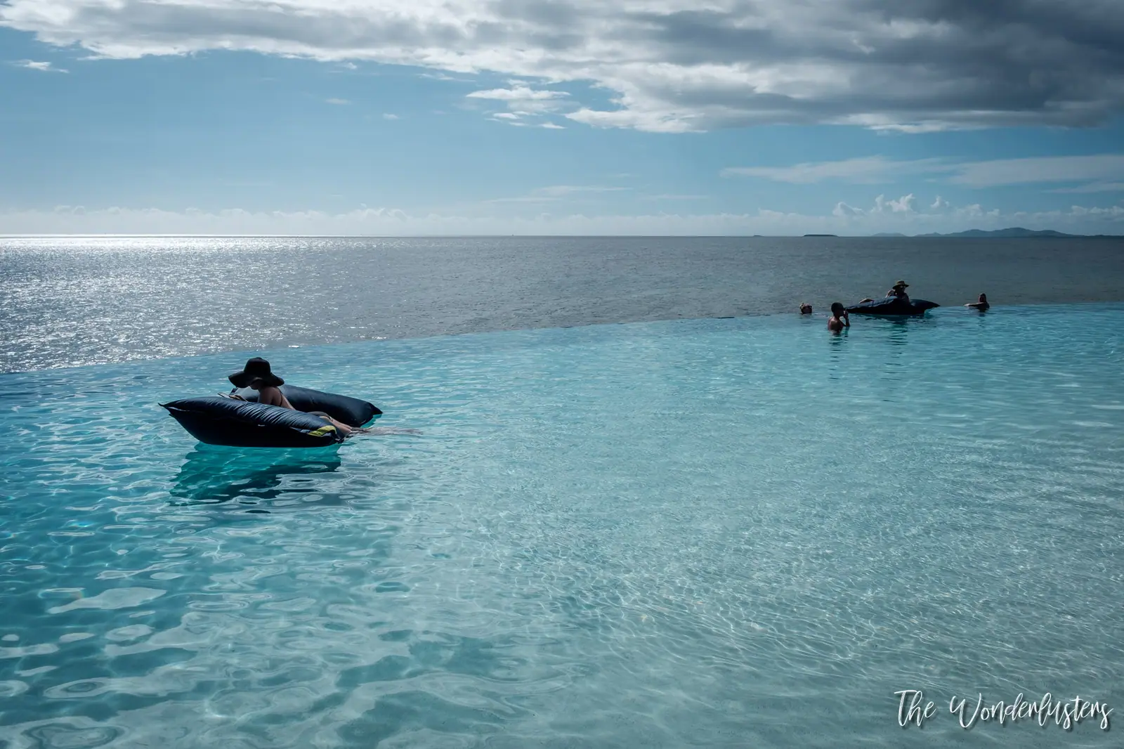 Infinity pool at the Fiji Marriott Resort Momi Bay