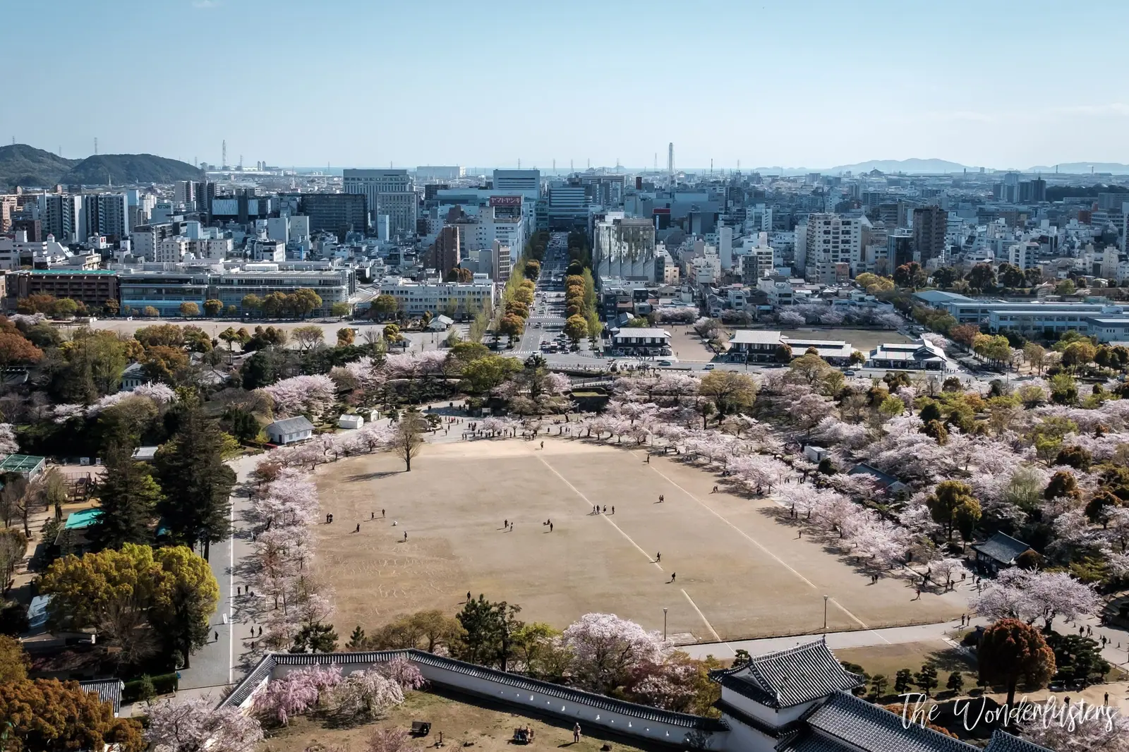 Himeji, View from Himeji Castle