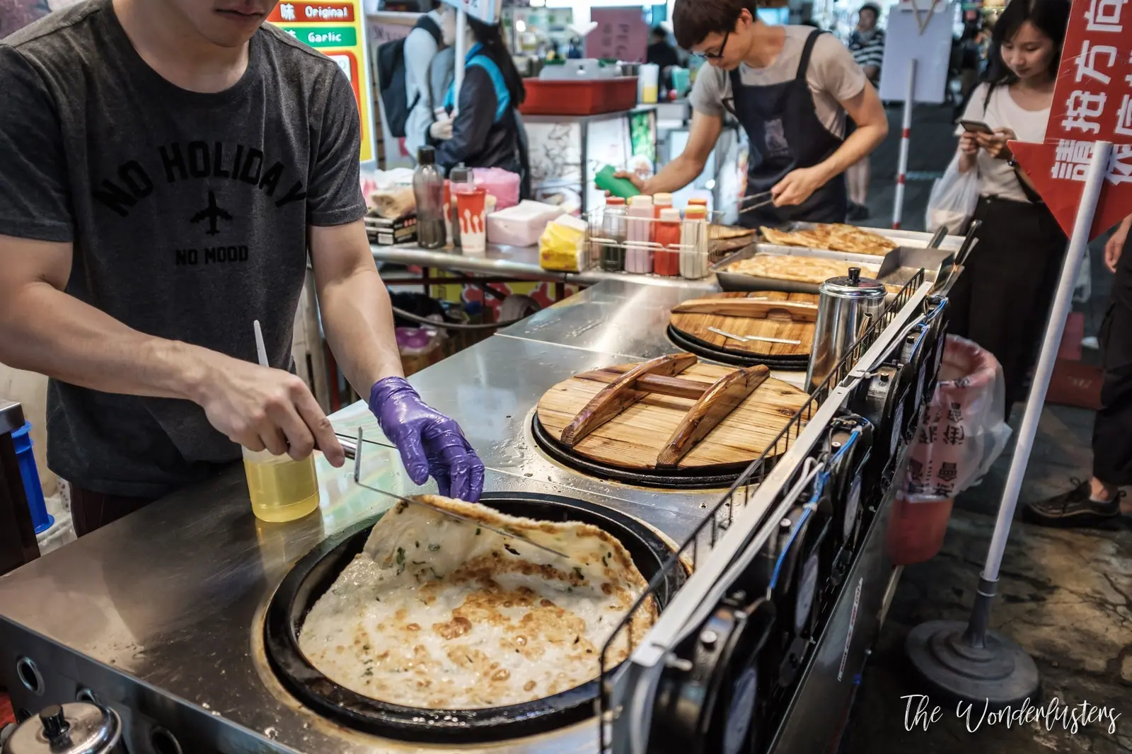 Food stall at Feng Chia Night Market
