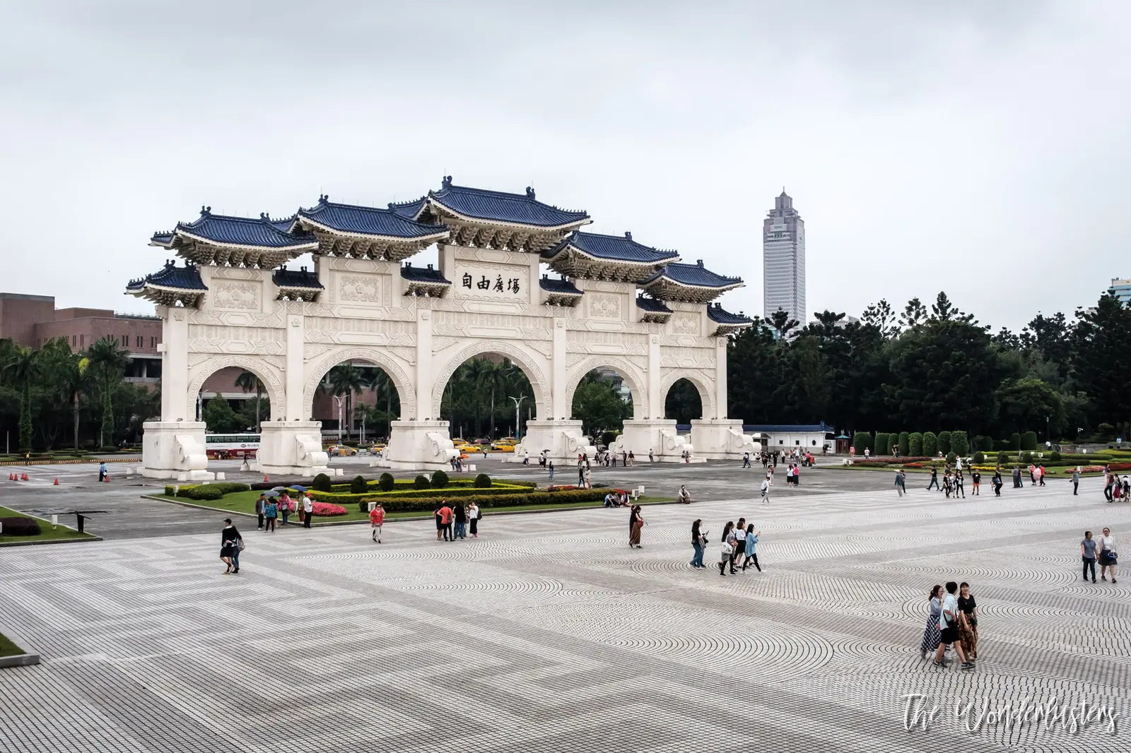 Liberty Square Arch in Taipei