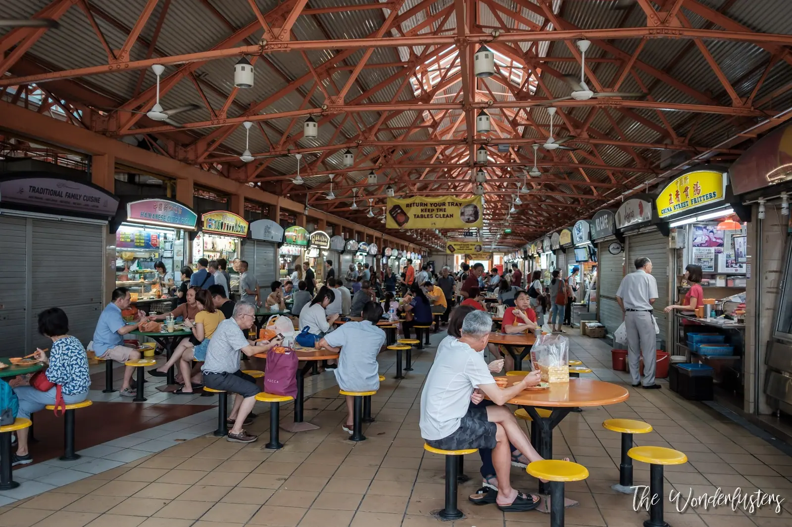 Maxwell Food Centre, a hawker center in Singapore