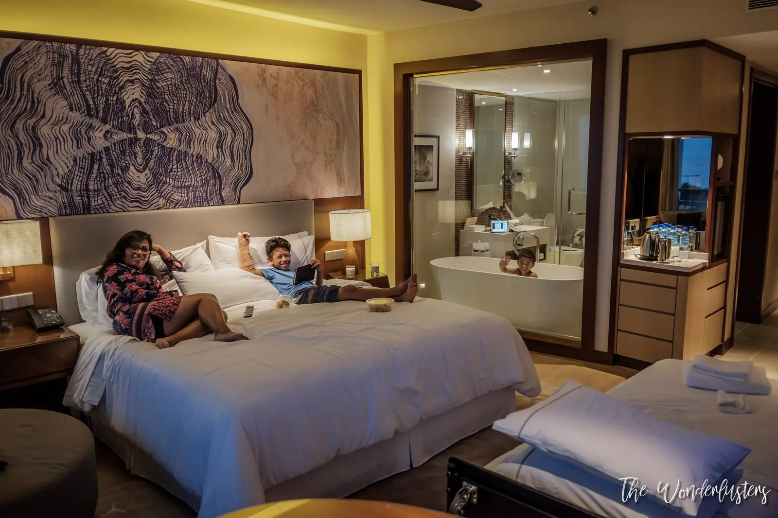 Our sea-view room at The Westin Desaru Coast Resort