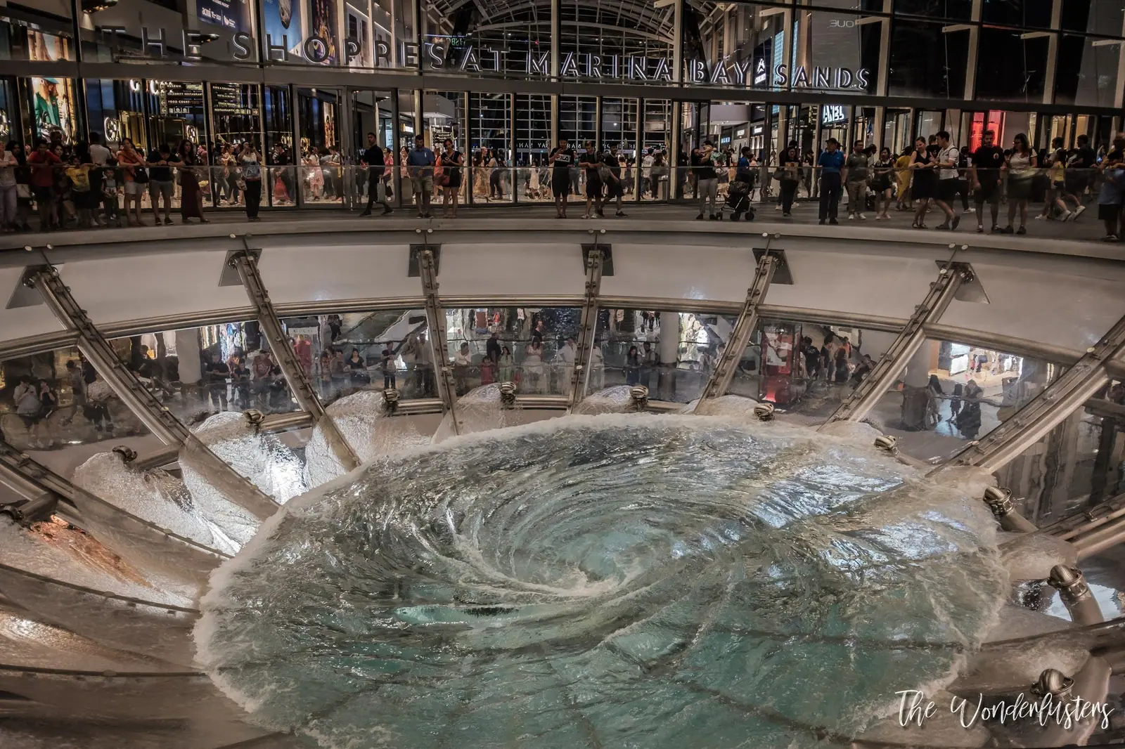 Rain Oculus at The Shoppes at Marina Bay Sands, Singapore
