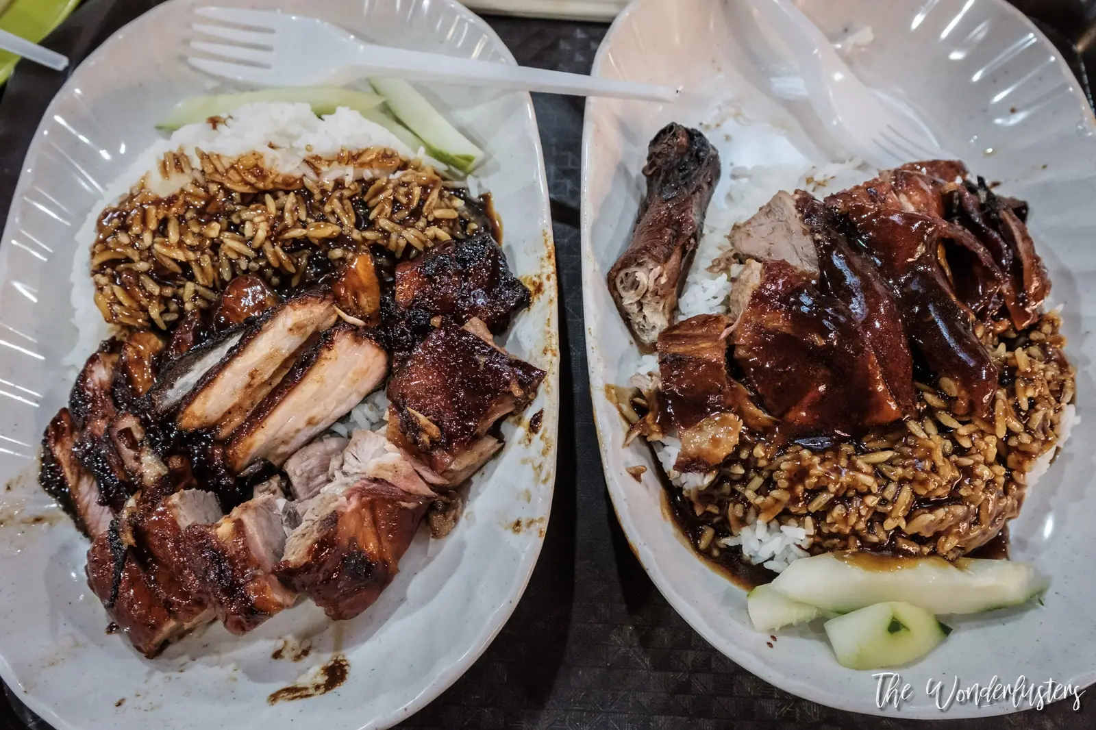 Roast duck and pork, Singapore