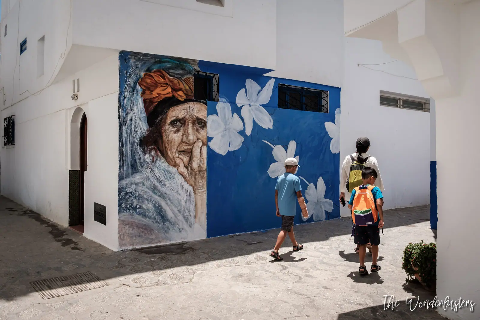 Mural in the medina of Asilah