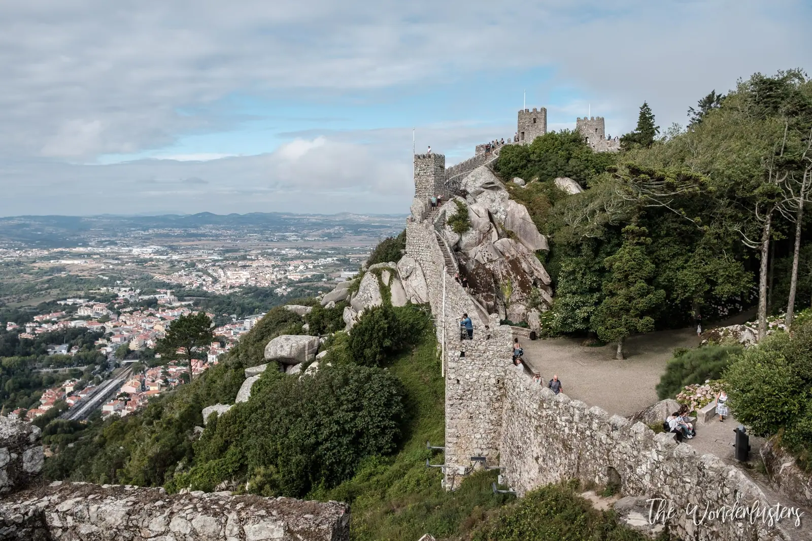 Walls of the Moorish Castle (Castelo dos Mouros), Sintra