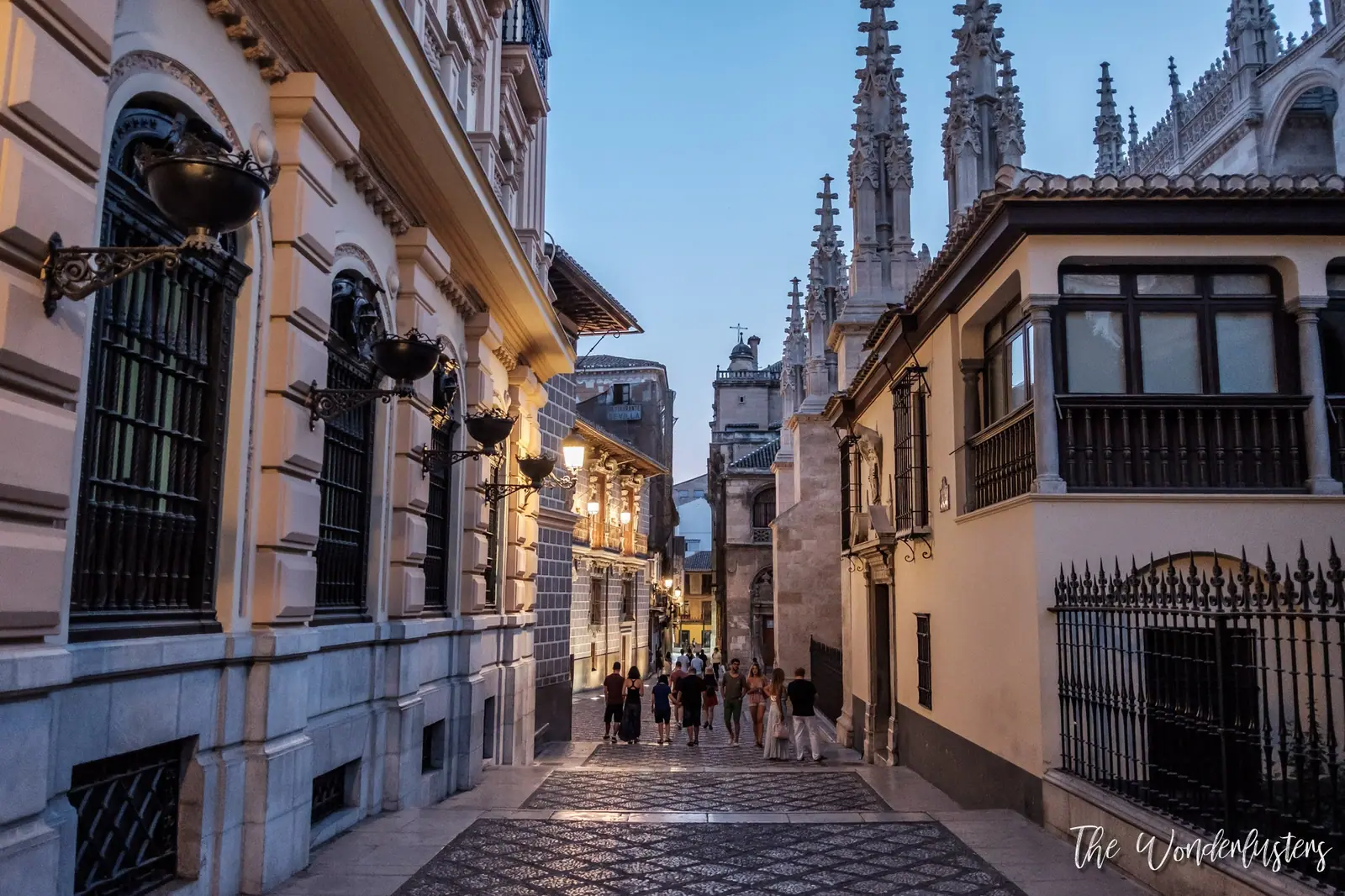Street in downtown Granada
