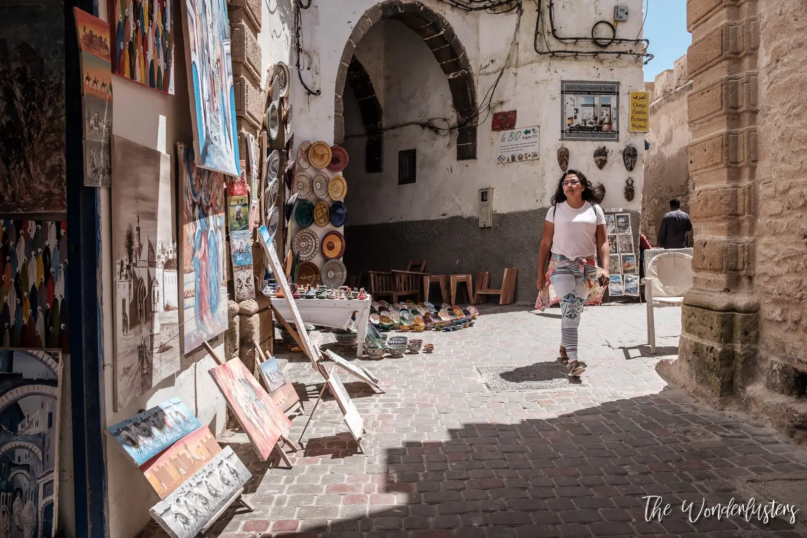 Street in the medina of Essaouira