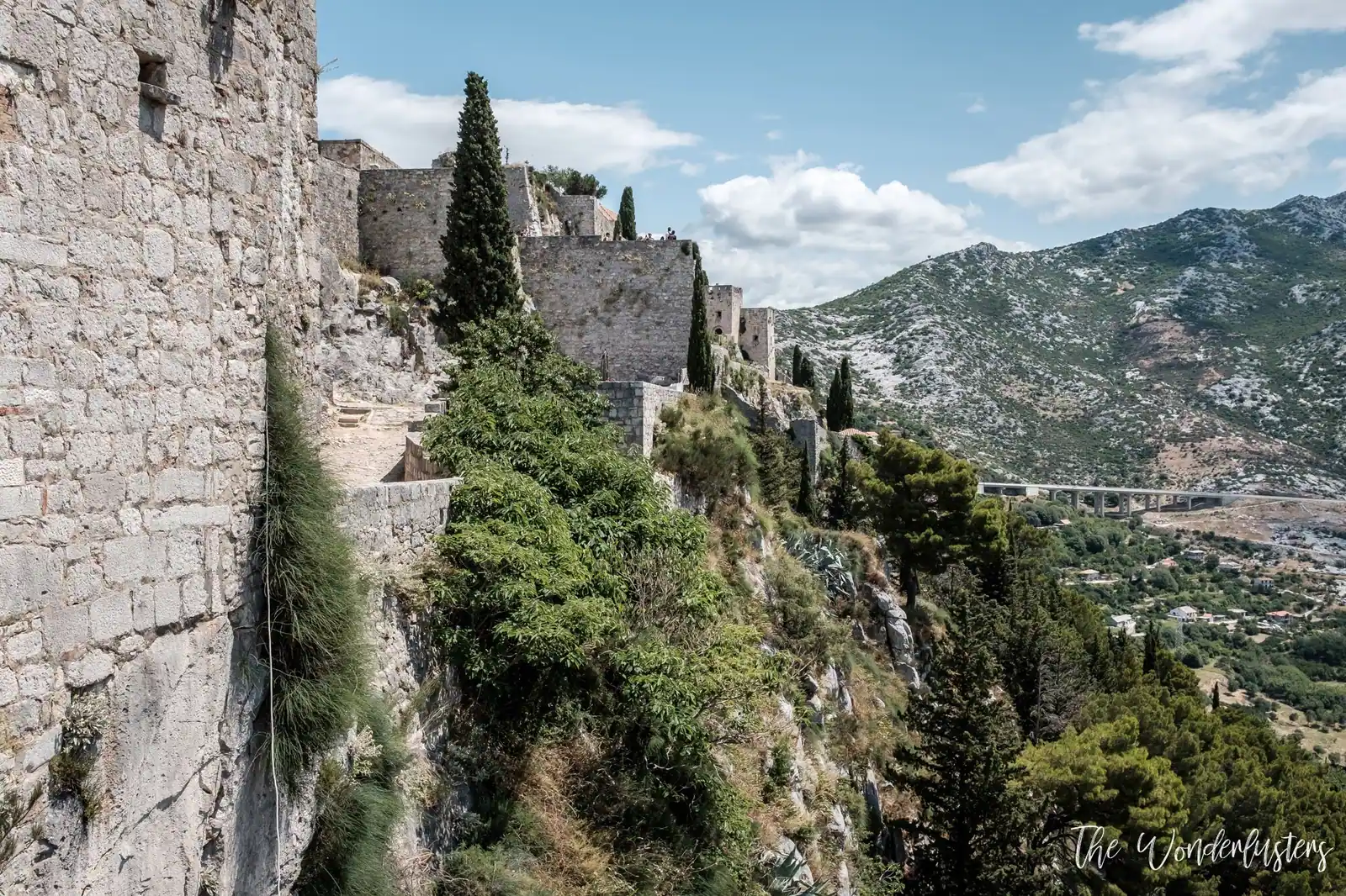 Klis Fortress above Split