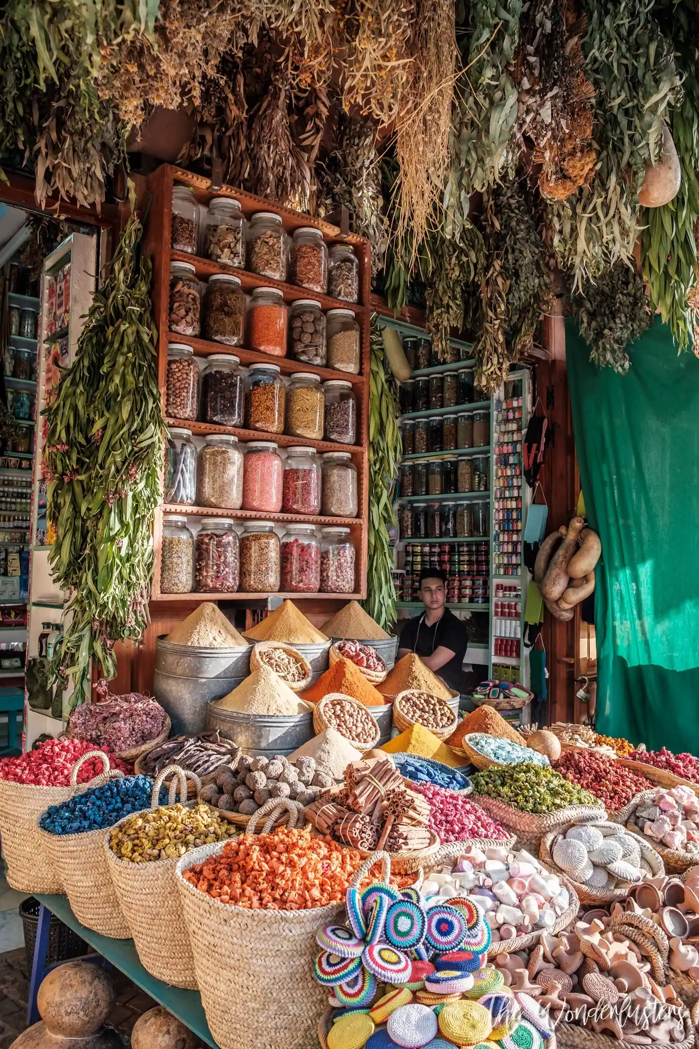 Souk in the medina of Marrakech