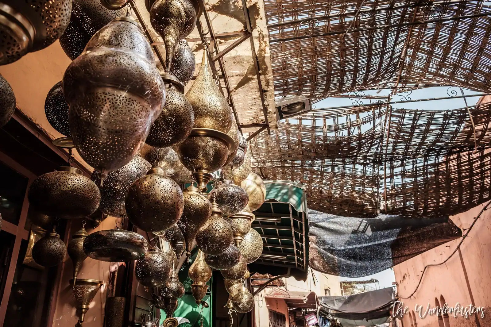Street in the medina of Marrakech