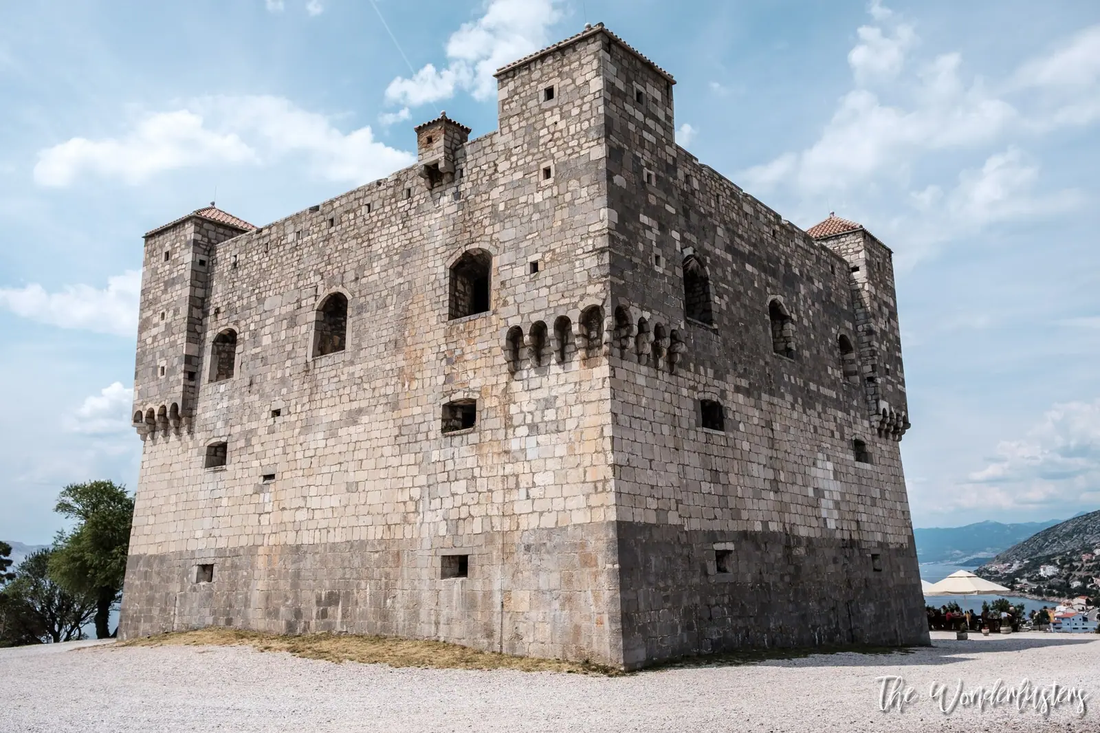 Nehaj Fortress above the sea, Senj