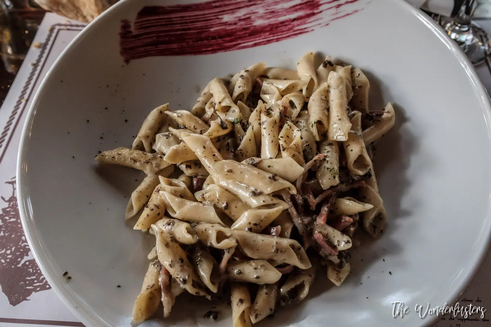 Pasta with truffle