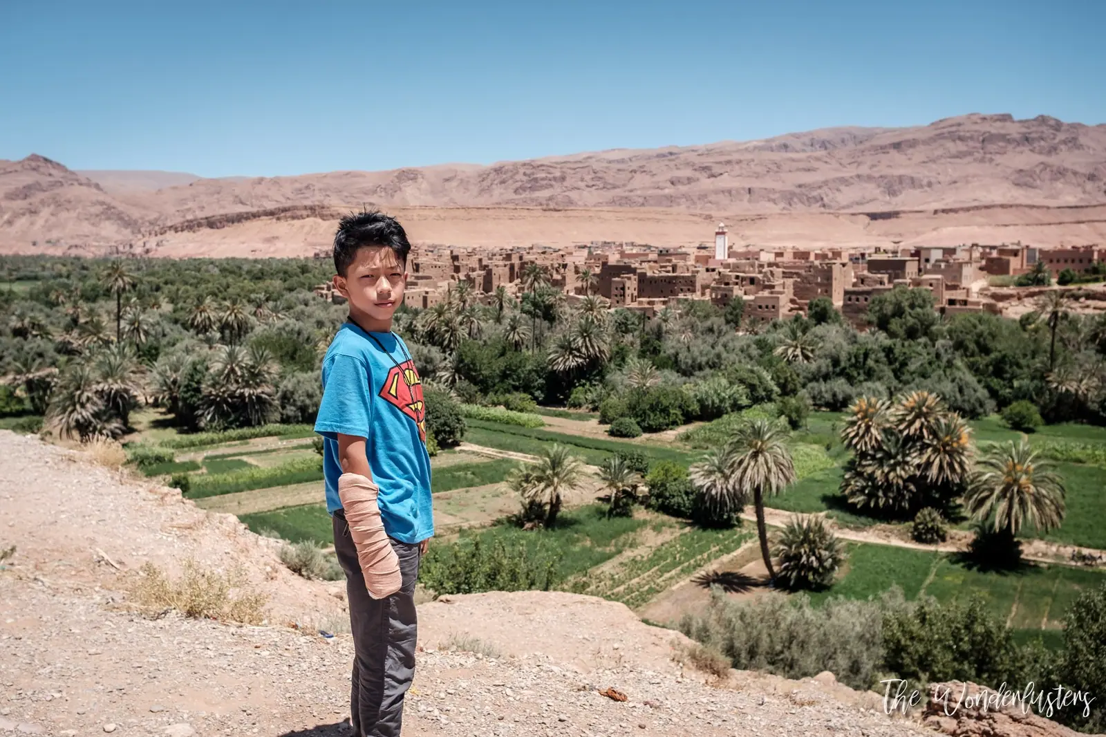 Tinghir and its palm grove