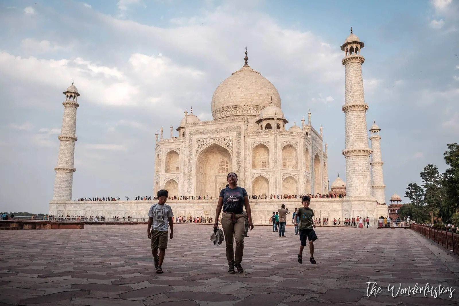 The Taj Mahal in Agra, India