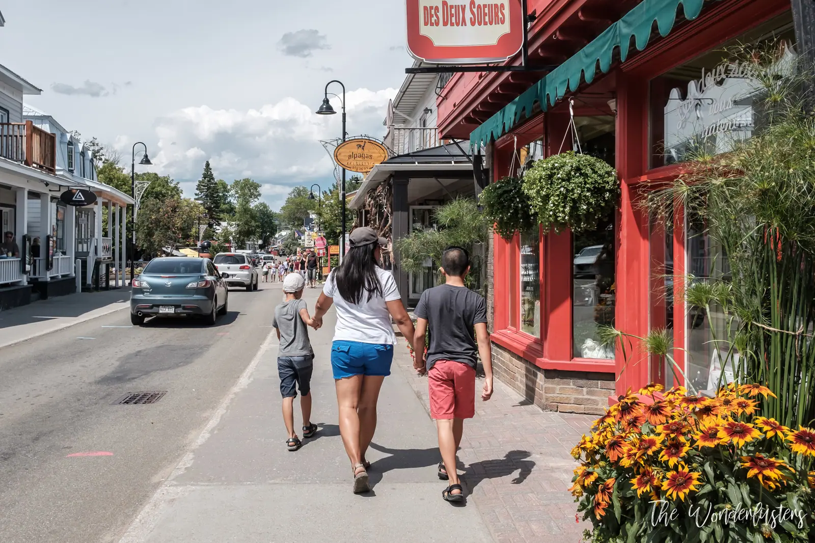 Saint-Jean-Baptiste Street in Baie-Saint-Paul