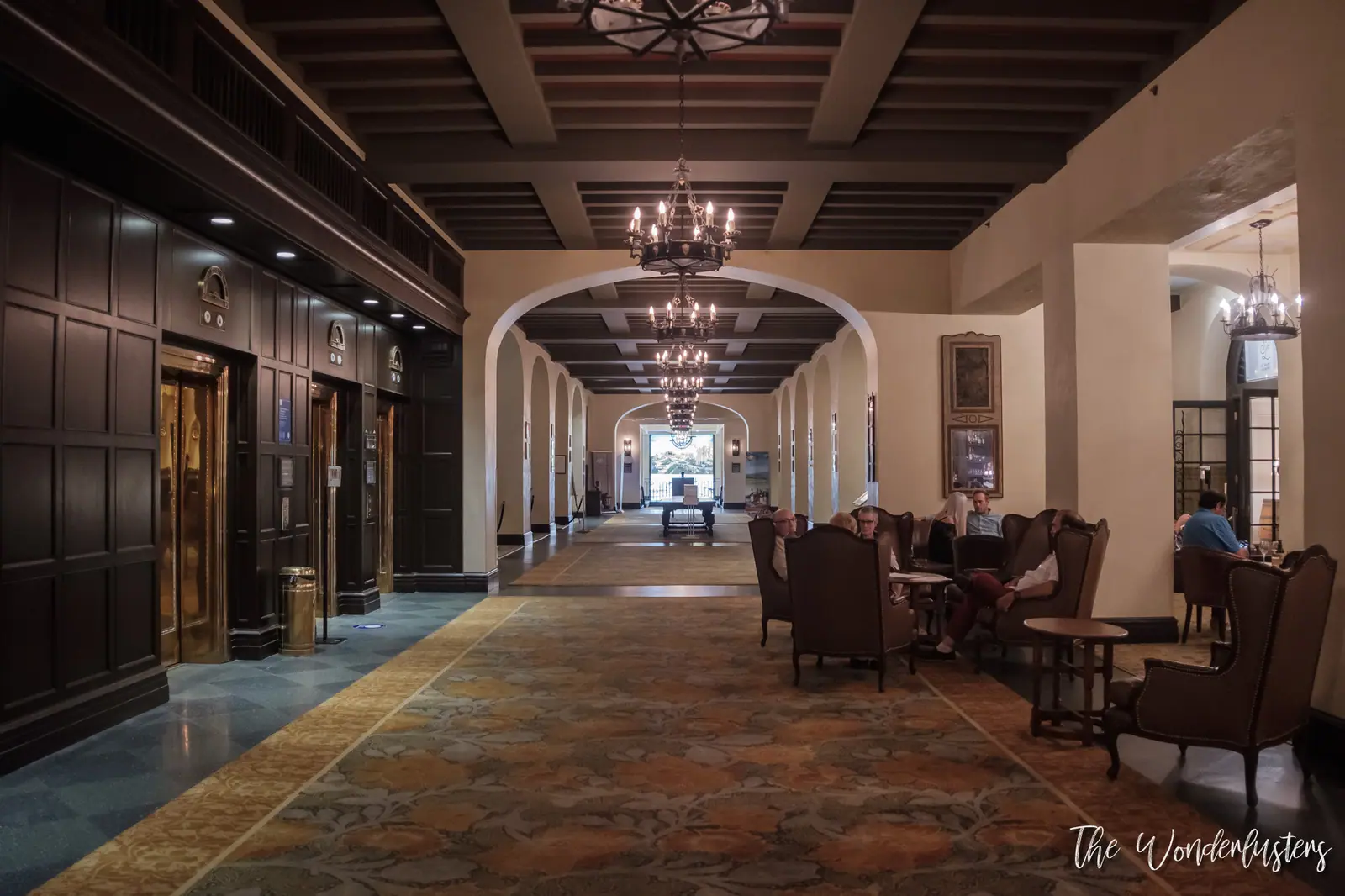 Main lobby of Le Manoir Richelieu