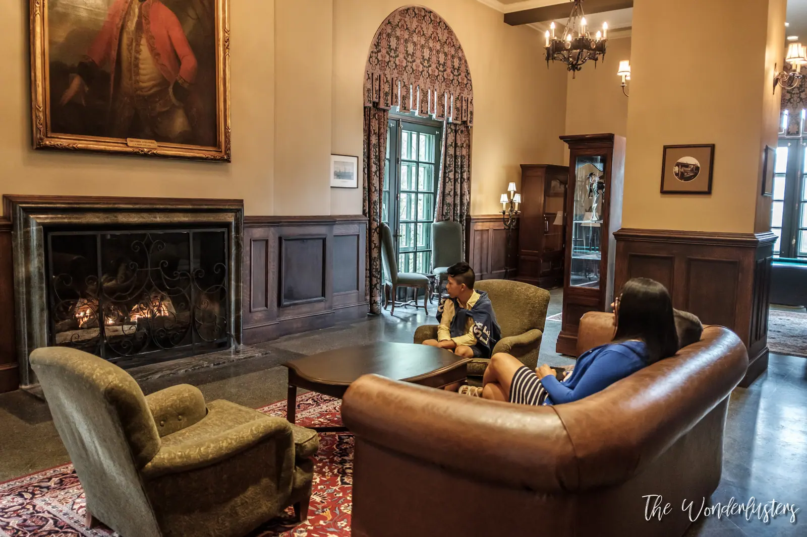 The historic Murray Salon at Le Manoir Richelieu