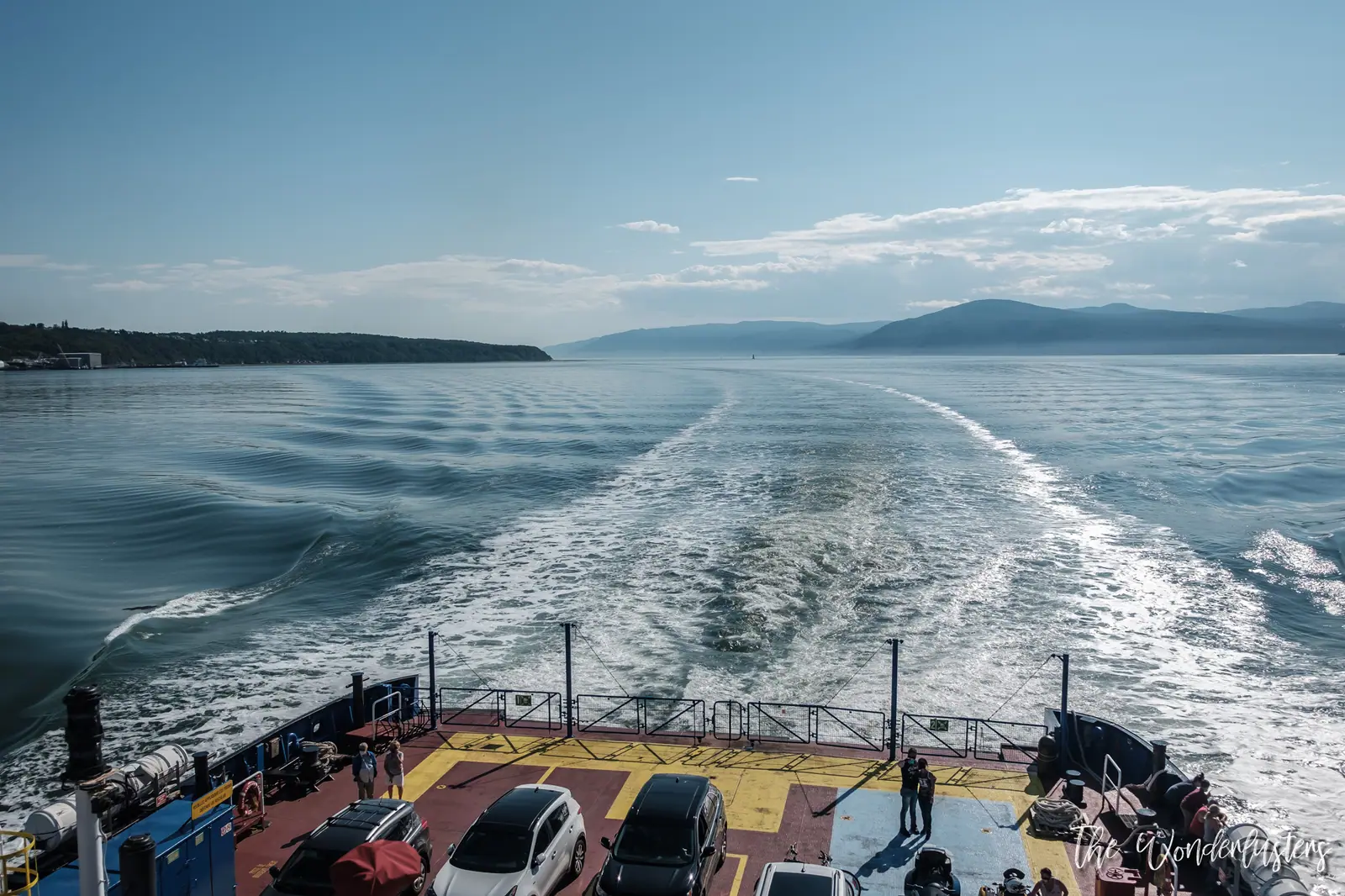 On the Isle-aux-Coudres ferry